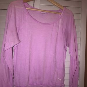 Long sleeve t-shirt// PINK VS